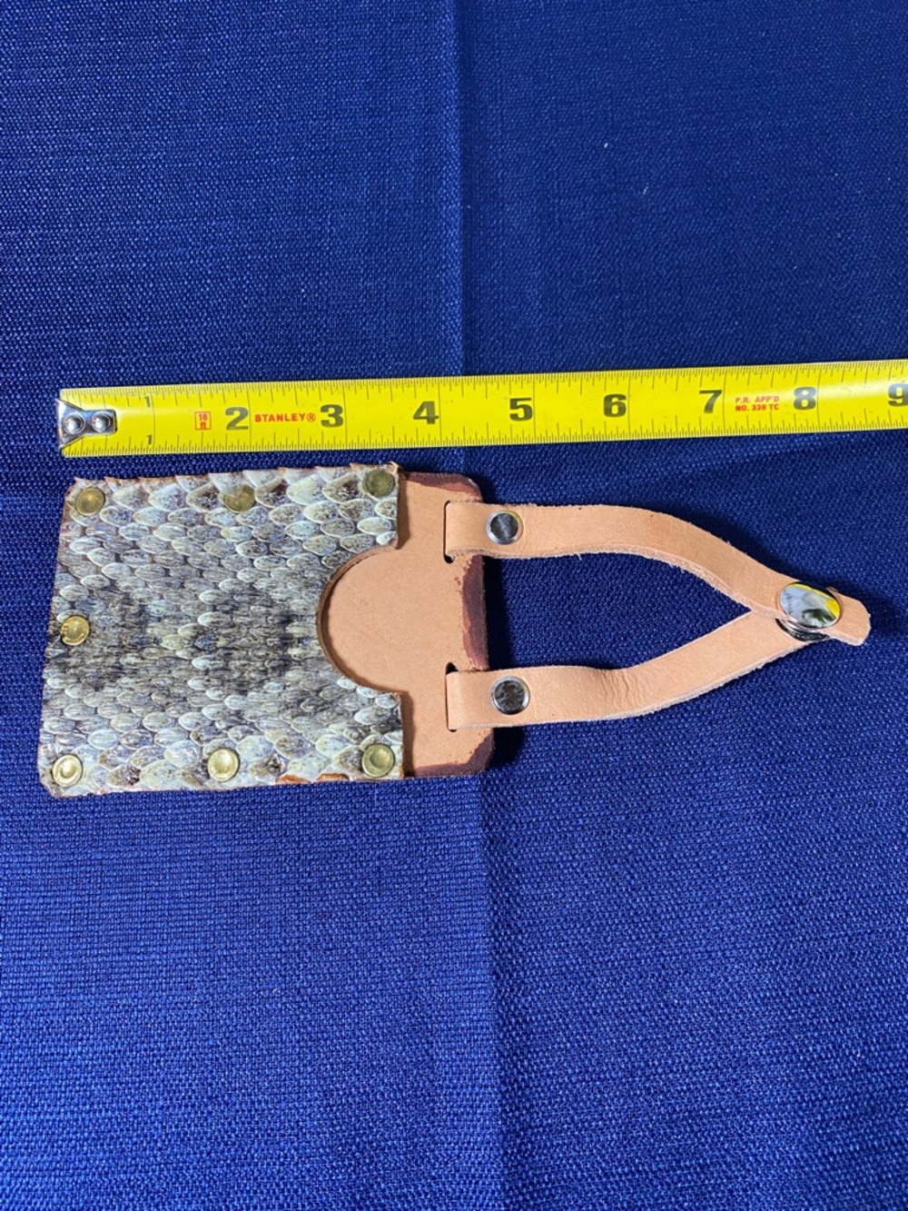 Handcrafted Rattlesnake Boot Wallet - Picture 5 of 8